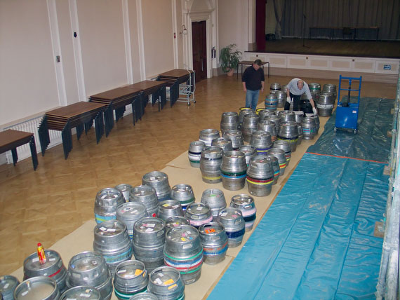Setting up