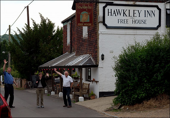 Outside The Hawkley Inn