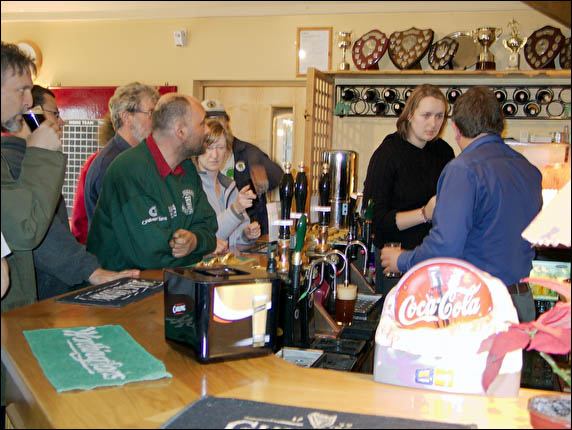 At the Bar in the Ring O' Bells