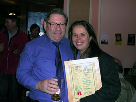 Presentation of Award to Nikki