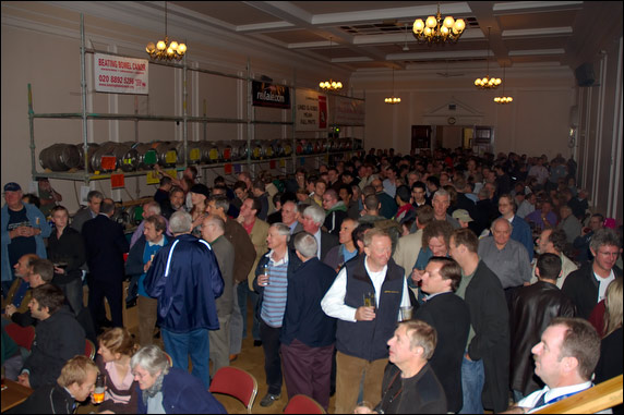 View across main hall