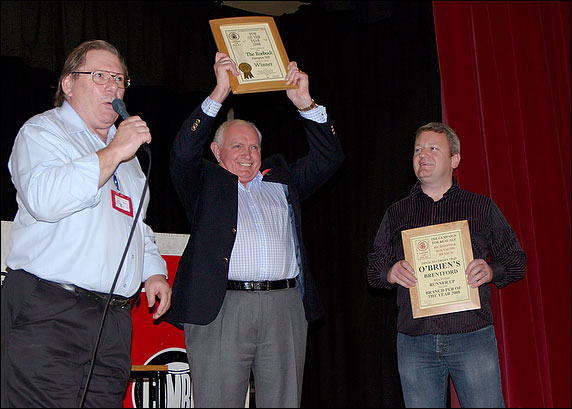 The winner of the pub of the year