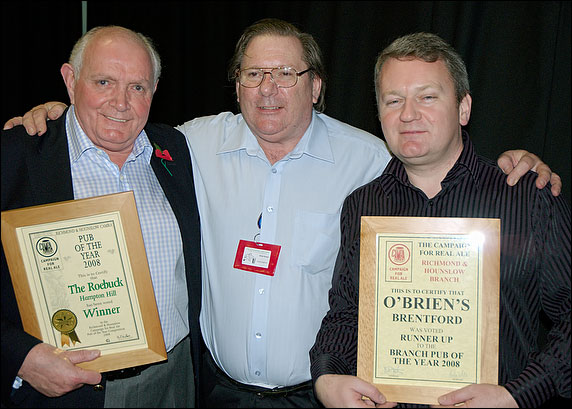 Terry Himpfen, Brian Kirton and Derek O�Brien
