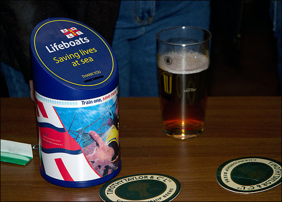 Lifeboats collection box