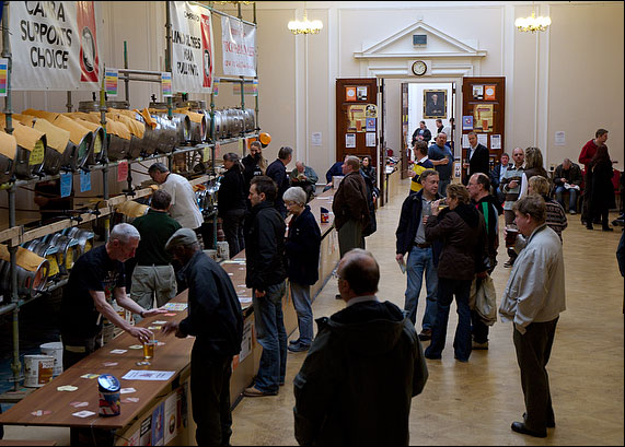 Main cask ales hall