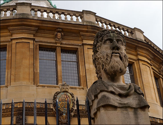 An old building in Oxford centre