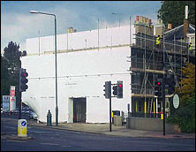 Outside view of the refurbishment