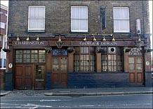 Outside view of the George & Dragon, Brentford