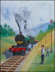 The Railway, Teddington - Pub sign