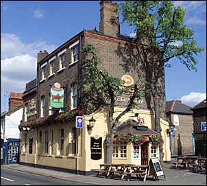 Outside view of The Red Cow